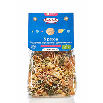 Dalla Costa Těstoviny Baby Tricolore Space BIO 200 g