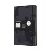 Moleskine: Blend zápisník linkovaný Camouflage černý L