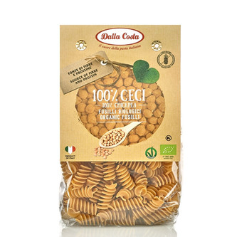 Dalla Costa Bezlepkové těstoviny Fusilli cizrna BIO 250 g