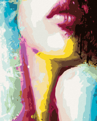 Malování podle čísel - BAREVNOST - 40x50 cm, bez rámu a bez vypnutí plátna