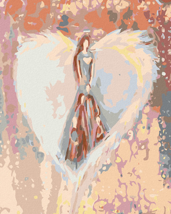Malování podle čísel - ANDĚLÉ OD LENKY - FAMILY ANGEL - 80x100 cm, vypnuté plátno na rám Malování podle čísel - ANDĚLÉ OD LENKY - FAMILY ANGEL - 80x100 cm, vypnuté plátno na rám