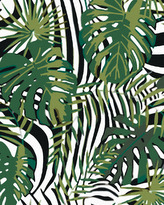 Malování podle čísel - TROPICKÉ LISTY - 40x50 cm, vypnuté plátno na rám