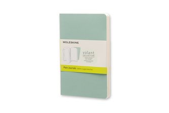 Moleskine: Volant zápisníky čisté světle zelené S