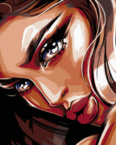 Malování podle čísel - JASNÝ POHLED - 40x50 cm, bez rámu a bez vypnutí plátna