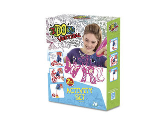 IDO3D Vertical - 2 pera růžová a bílá