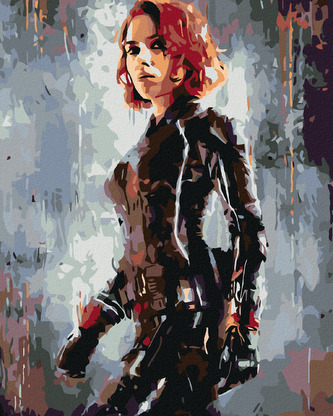 Malování podle čísel - AVENGERS BLACK WIDOW II - 40x50 cm, bez rámu a bez vypnutí plátna Malování podle čísel - AVENGERS BLACK WIDOW II - 40x50 cm, bez rámu a bez vypnutí plátna