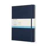Moleskine: Zápisník tvrdý tečkovaný modrý XL