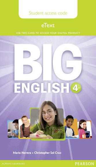 Big English 4 Pupil´s eText Access Code (standalone)