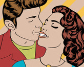 Malování podle čísel - ROMANTICKÁ DUŠE - 40x50 cm, vypnuté plátno na rám