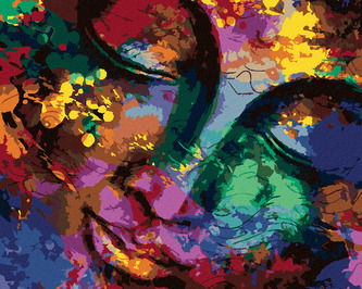 Malování podle čísel - ABSTRAKTNÍ BUDDHA - 80x100 cm, bez rámu a bez vypnutí plátna Malování podle čísel - ABSTRAKTNÍ BUDDHA - 80x100 cm, bez rámu a bez vypnutí plátna