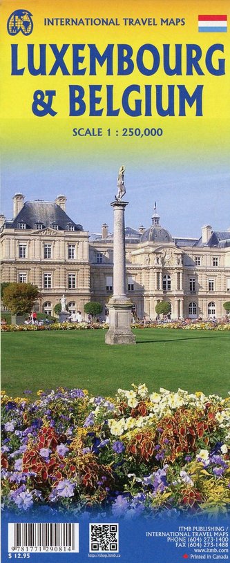 Belgium & Luxemburg 1:250 000