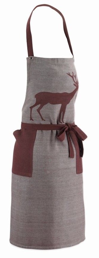 Zástěra HENRIK 100%bavlna hnědá KELA KL-12289