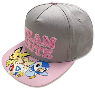Dětská čepice - kšiltovka snapback Pokémon: Cute Squad (nastavitelná)