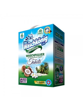 WaschKönig prací prášek 7 kg Tahiti Universal - 100WL