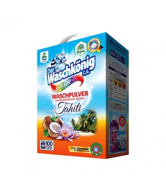WaschKönig prací prášek 7 kg Tahiti Color - 100WL