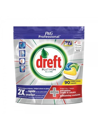 Dreft Platinum 90ks Lemon - kapsle do myčky