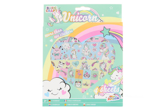 Samolepky Jednorožec 4 aršíky
