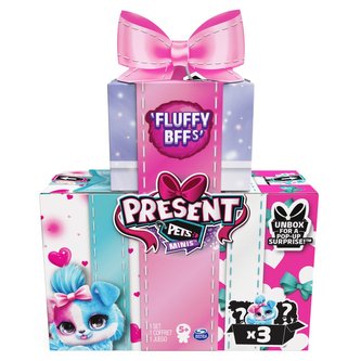 Present pets mazliví mini plyšáci trojbalení