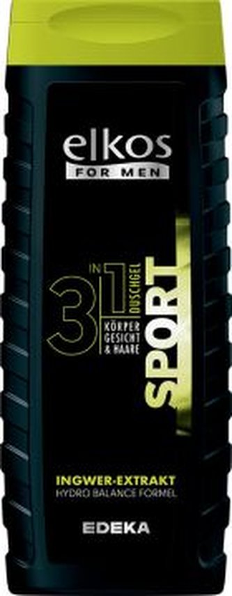 ELKOS spr.gel Men 3v1 Sport Ingwer-Extrakt  300ml
