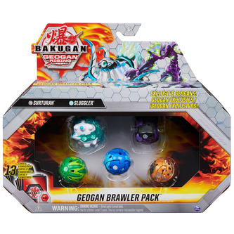 Bakugan sada 2ks Geogan + 3ks Bakugan s3 Bakugan sada 2ks Geogan + 3ks Bakugan s3