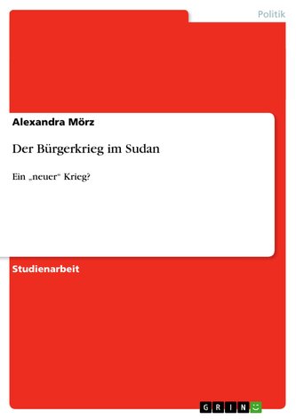 Der Bürgerkrieg im Sudan Der Bürgerkrieg im Sudan
