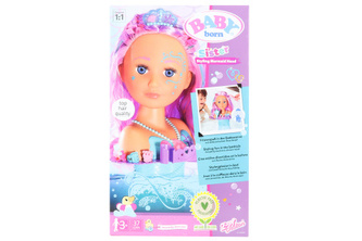 Starší sestřička BABY born Česací hlava Mořská víla