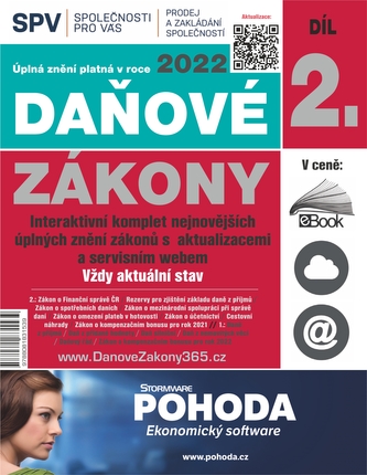Daňové zákony 2022 XXL ProFi (Díl 1.)