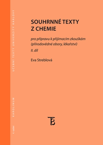 Souhrnné texty z chemie pro přípravu k přijímacím zkouškám II.