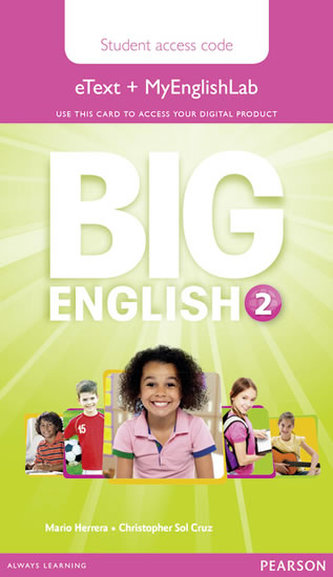 Big English 2 Pupil´s eText and MEL Access Code