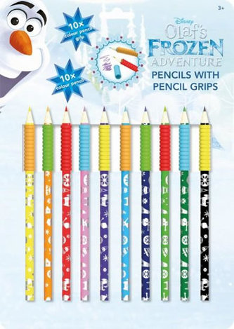 Ledové království - Olaf - Pastelky s nástavci