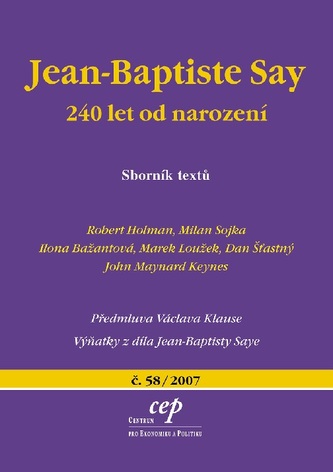 Jean-Baptiste Say: 240 let od narození