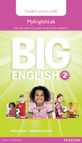 Big English 2 Pupil´s MyEnglishLab Access Code (standalone)