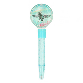 Kuličkové pero Miss Melody ASST, S třpytkami, tyrkysová