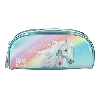 Jednoduchý penál Miss Melody, Třpytivá duha, Miss Melody