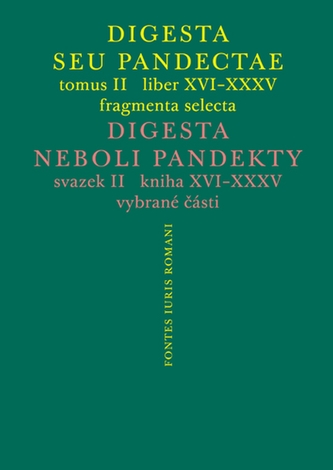 Digesta seu Pandectae II / Digesta neboli Pandekty II