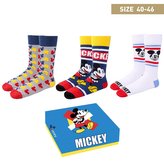 Ponožky Disney: Mickey Mouse balení 3 párů (EU 40-46)