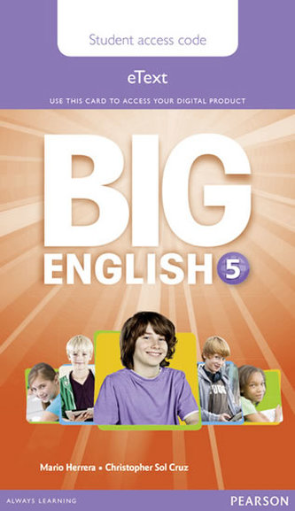 Big English 5 Pupil´s eText Access Code (standalone)