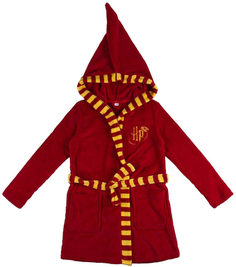 Dětský župan Harry Potter: HP Logo (14 let) červený fleece