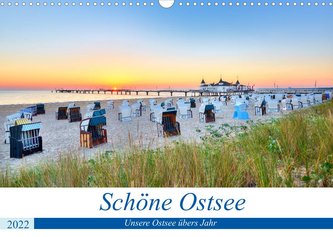 Schöne Ostsee - Impressionen übers Jahr (Wandkalender 2022 DIN A3 quer)
