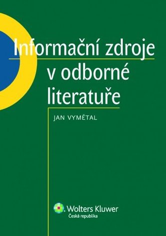 Informační zdoje v odborné literatuře
