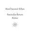 Fasciculus florum / Kytice