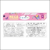 Mega omalovánka Princezny