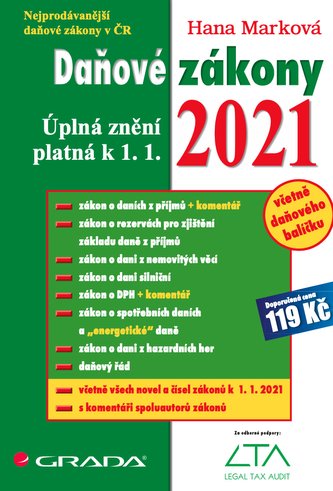 Daňové zákony 2021
