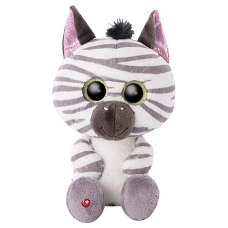 Plyšová zebra Nici, Mankalita, 25 cm, Glubschis
