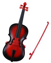 housle/violoncello na baterie s melodií