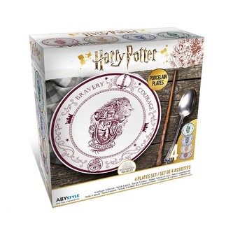 Harry Potter Porcelánoé talíře sada 4 ks