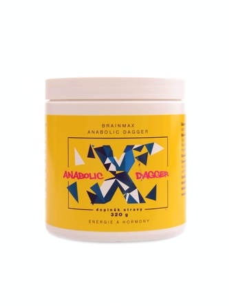 BrainMax - 3.0 Anabolic Dagger 320g - červený pomeranč