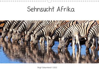 Sehnsucht Afrika - Faszinierende Tierwelt im südlichen Afrika (Wandkalender 2022 DIN A3 quer)