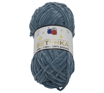 Příze BETYNKA - tmavě šedá - 100g / 120 m