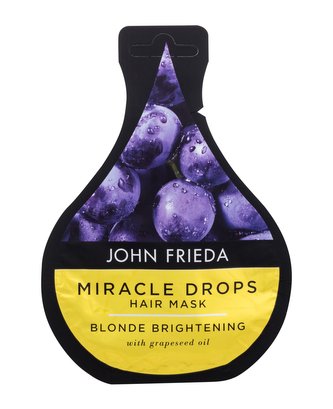 John Frieda Miracle Drops Maska na vlasy Blonde Brightening 25 ml pro ženy